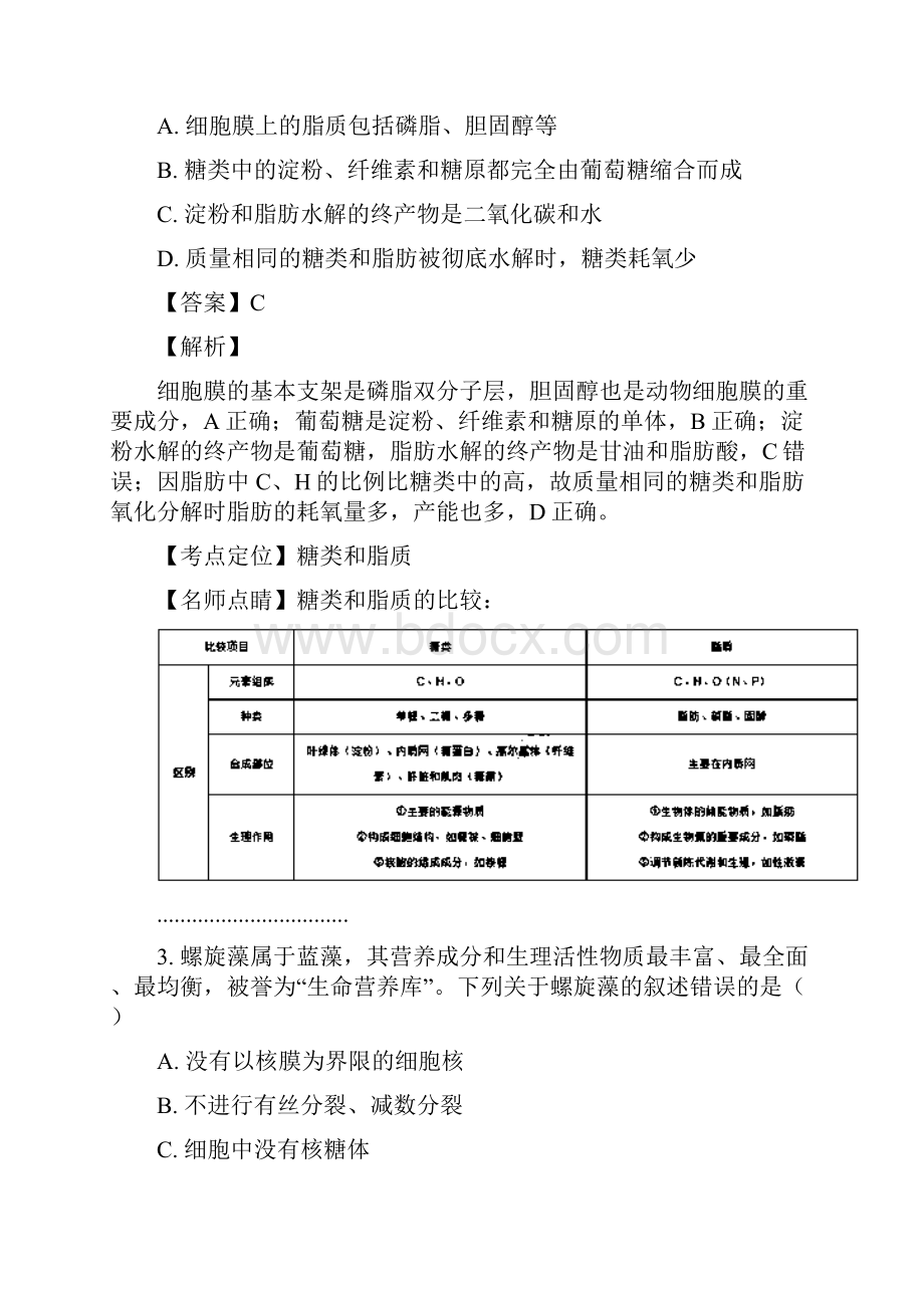 解析黑龙江省届高三模拟精编大考卷二生物试题.docx_第2页