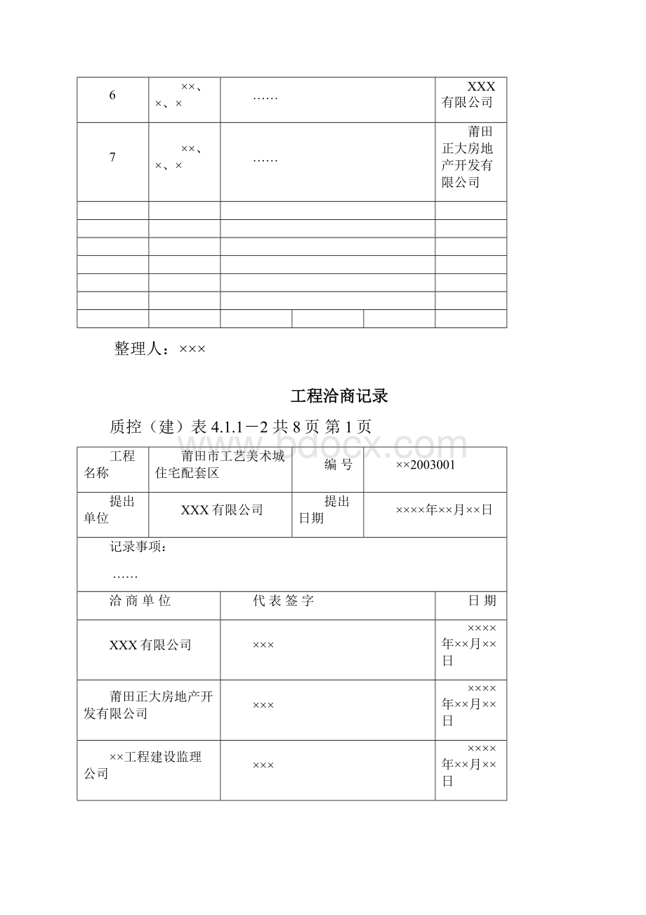 建筑电气全套验收资料填写范例.docx_第2页