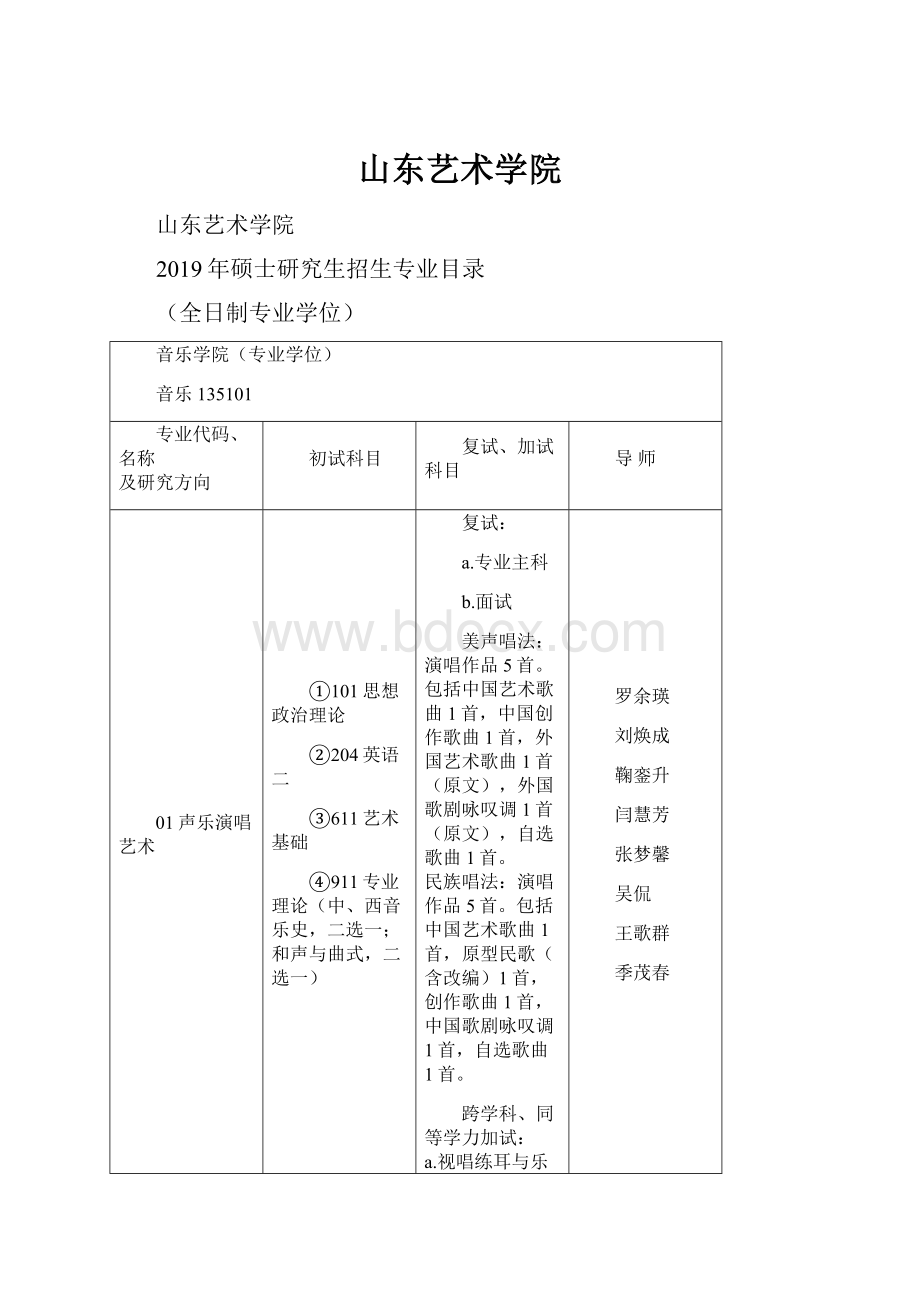 山东艺术学院.docx