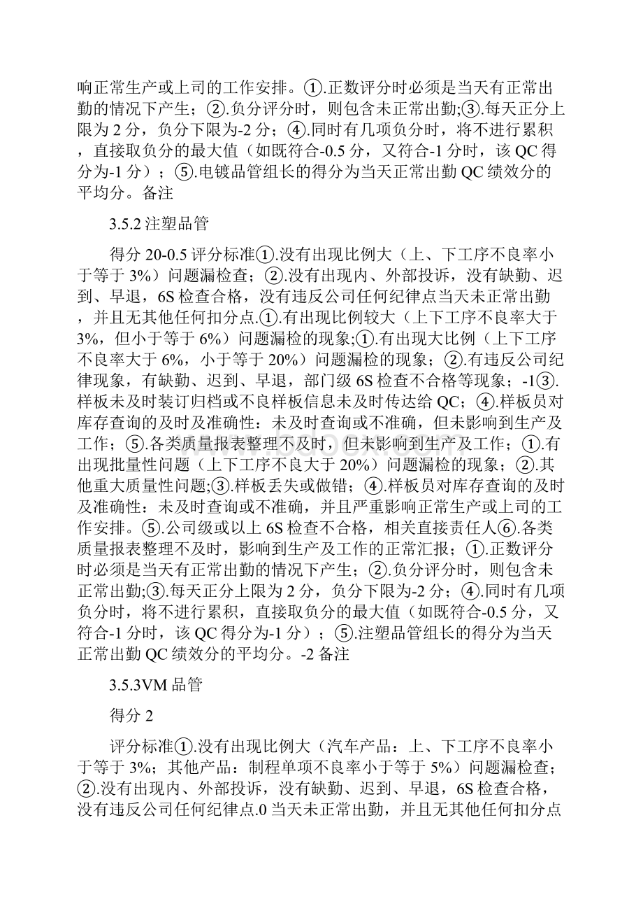 品管部员工评级规定1.docx_第3页