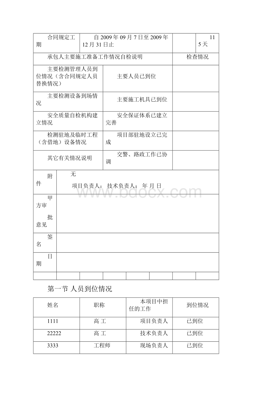 高速桥梁健康检查开工报告.docx_第2页