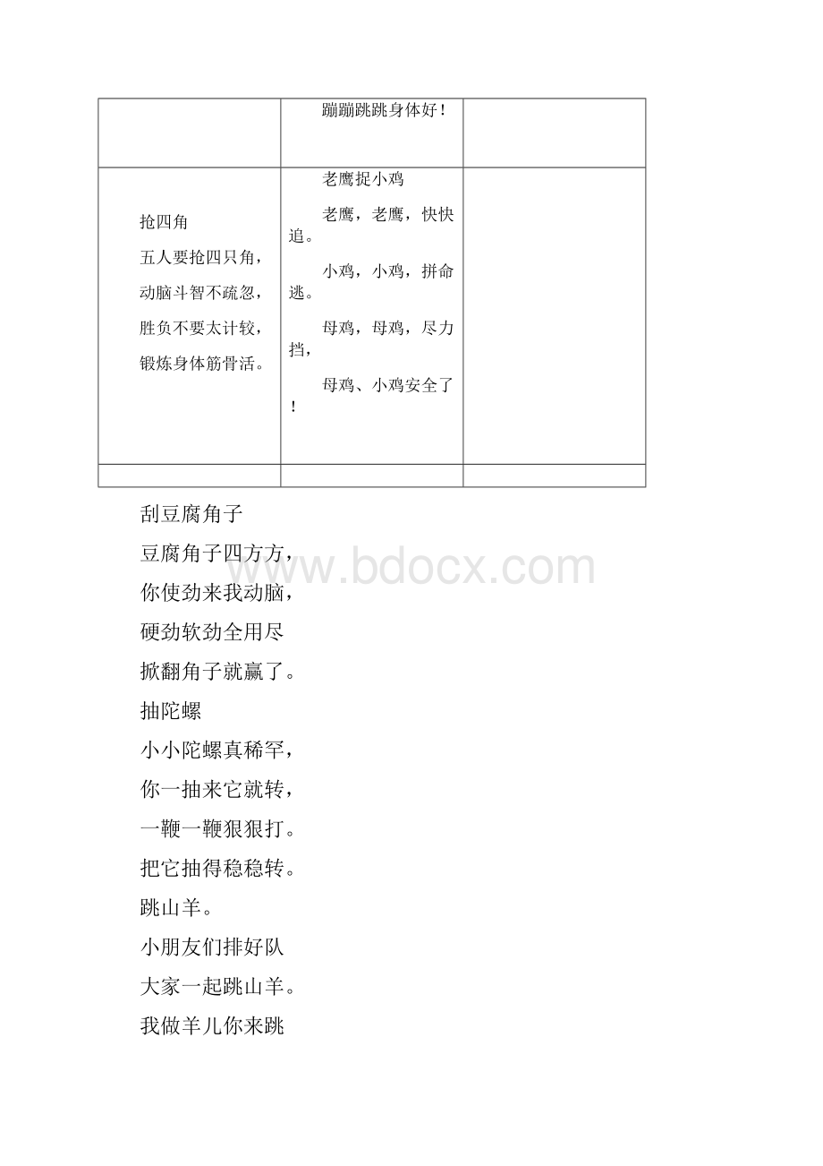 体育儿歌及跑步游戏.docx_第2页