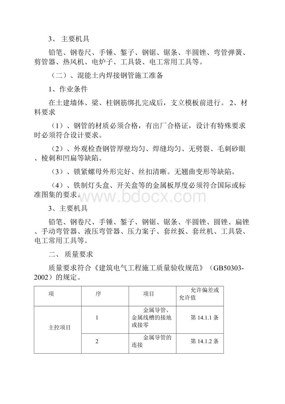 混凝土内电气导管敷设安装工程.docx_第2页