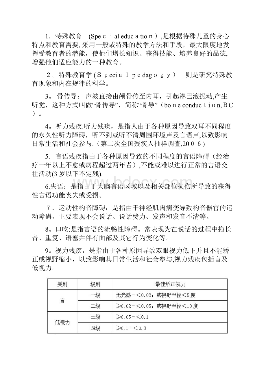 特殊教育学试题.docx_第3页