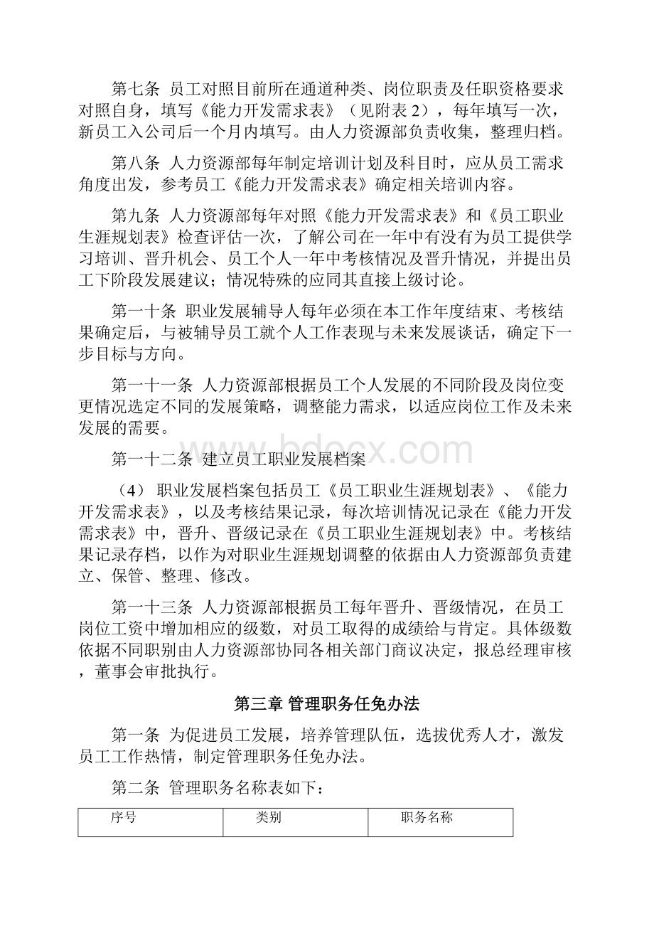 北大纵横员工职业生涯规划与管理制度精心整理.docx_第3页