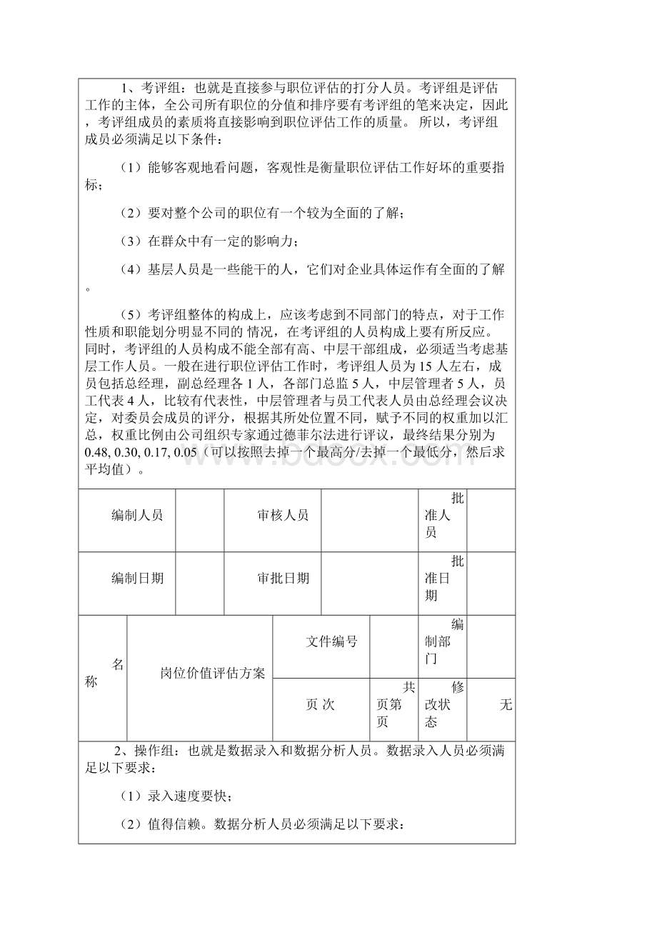 岗位价值评估方案.docx_第2页