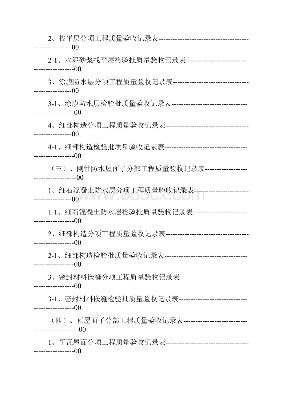 建筑屋面分部工程质量验收表格填写范例.docx_第2页