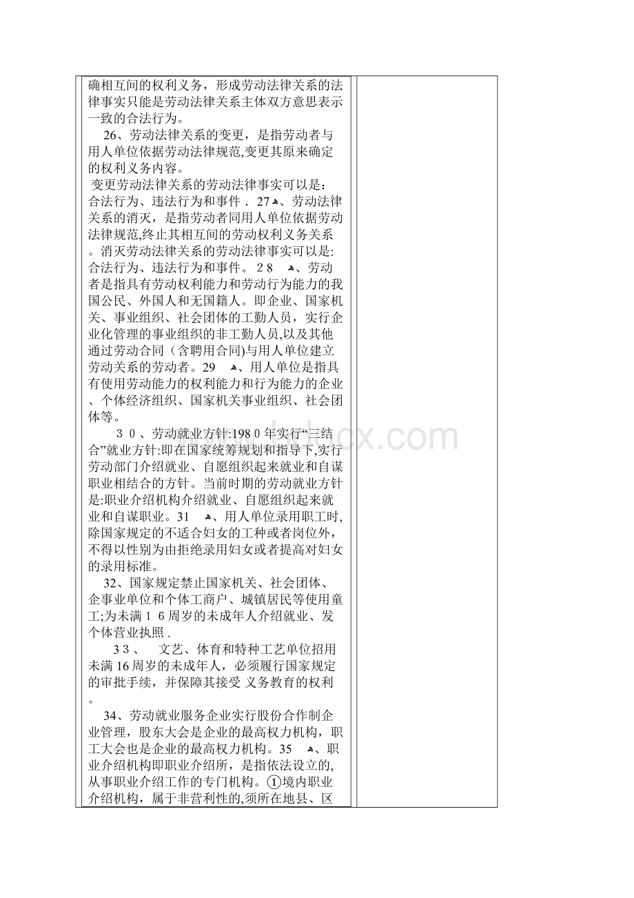 自劳动法笔记Microsoft Word 文档.docx_第3页