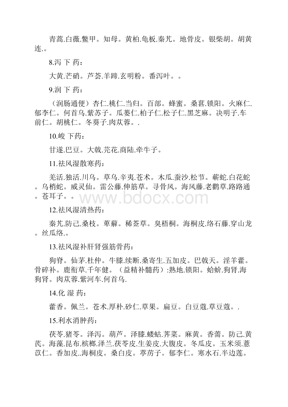 中药功效大全一览表.docx_第2页