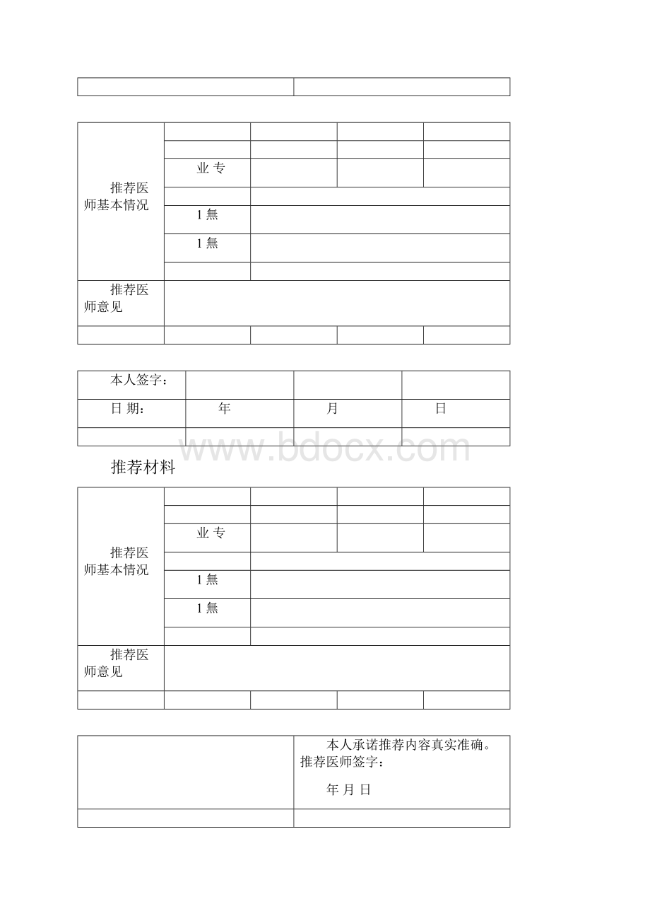 中医医术确有专长人员多年实践人员申报材料汇总.docx_第3页