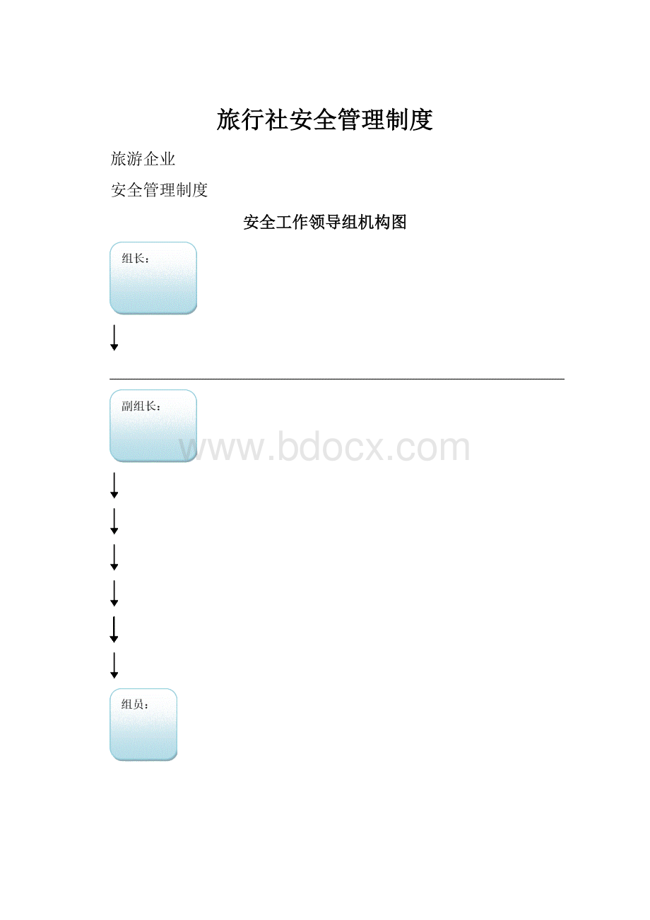 旅行社安全管理制度.docx_第1页