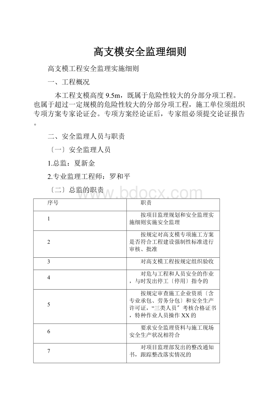 高支模安全监理细则.docx