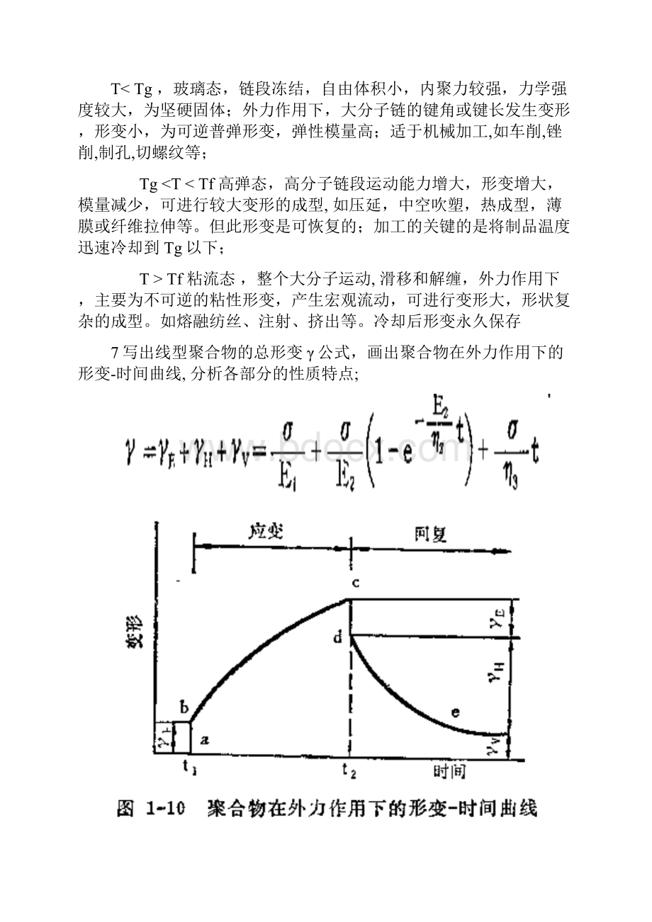 高分子材料成型加工原理 期末复习重点升华提升版.docx_第3页