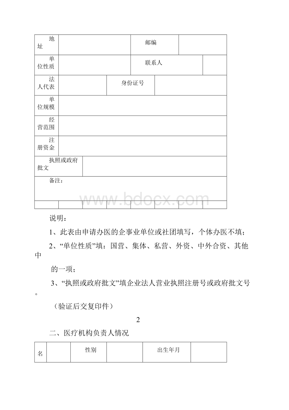 设置社会医疗机构申请书.docx_第3页