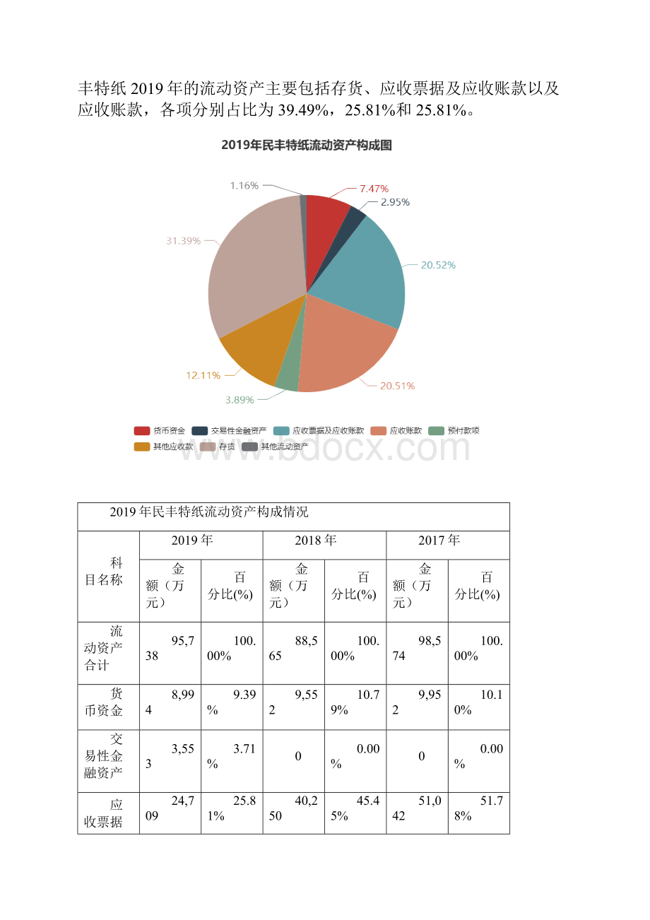 民丰特纸度财务分析报告.docx_第3页