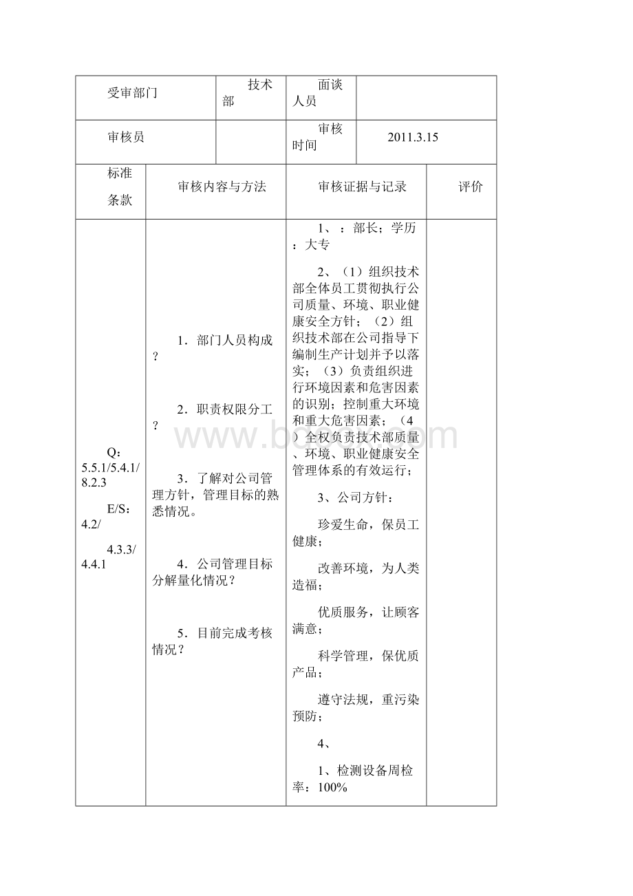 内审检查记录三体系.docx_第3页