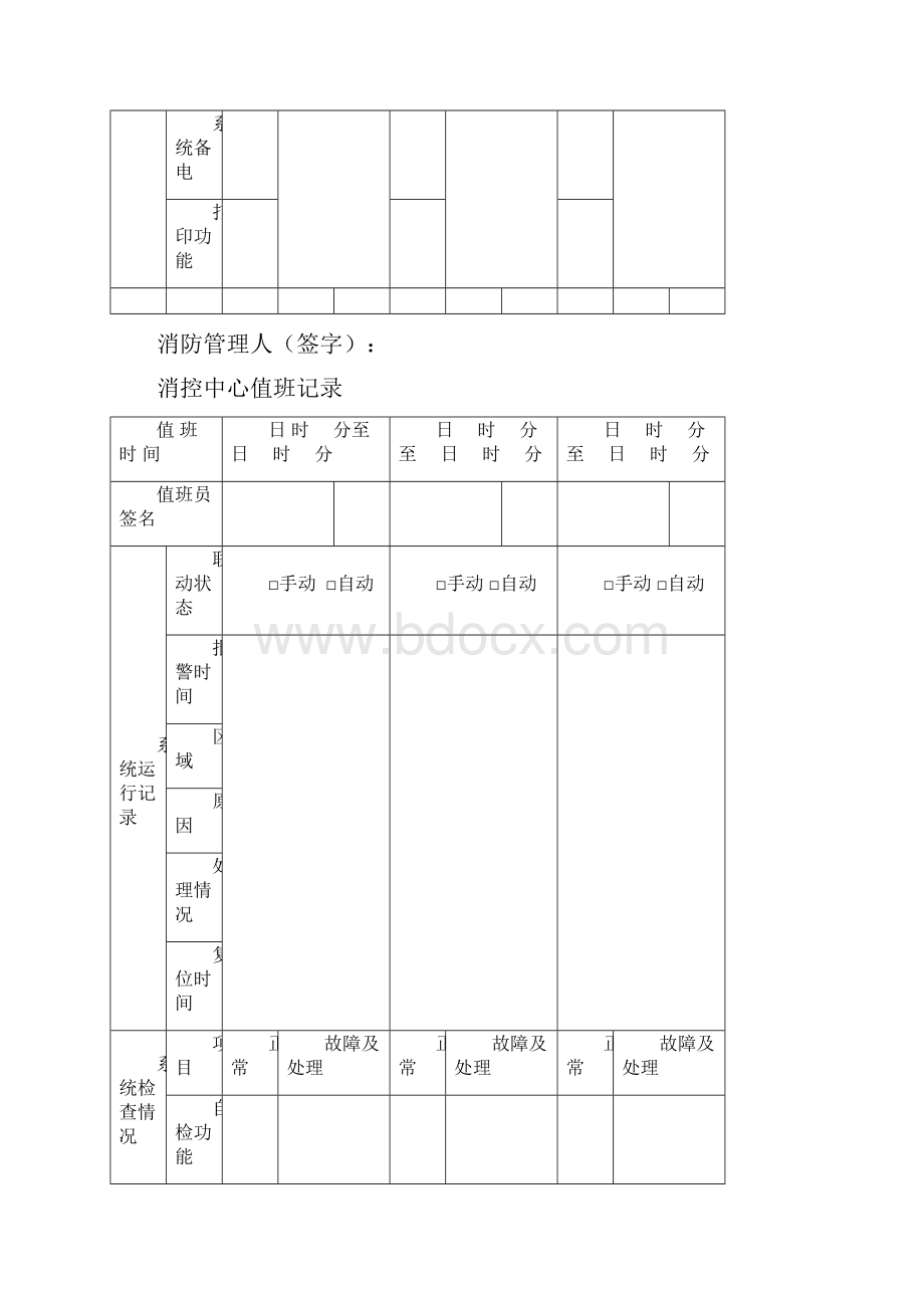 消防控制室值班记录本doc.docx_第3页