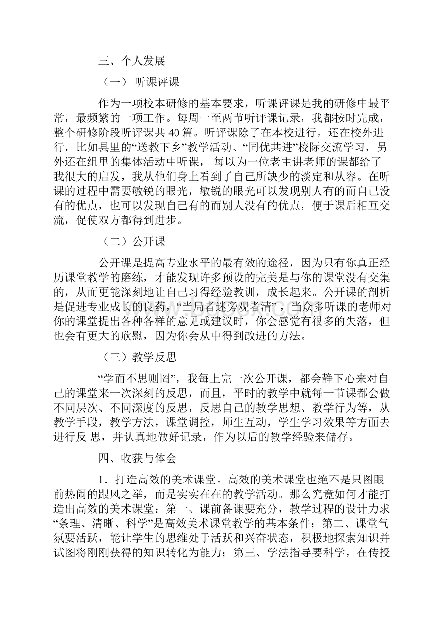 教师个人培训总结集合8篇.docx_第2页