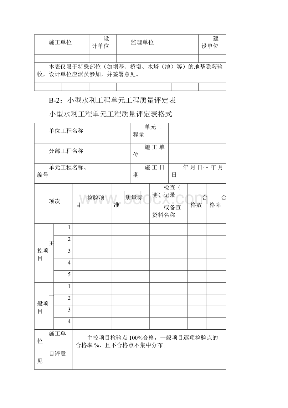 小型工程质量评定表格.docx_第2页