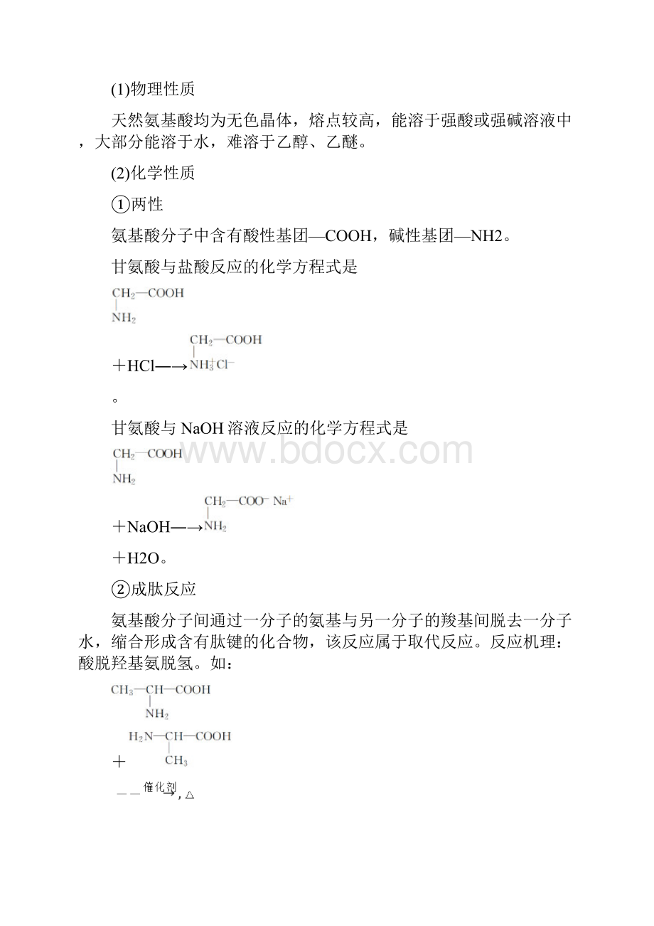 第四章 第三节蛋白质和核酸.docx_第2页