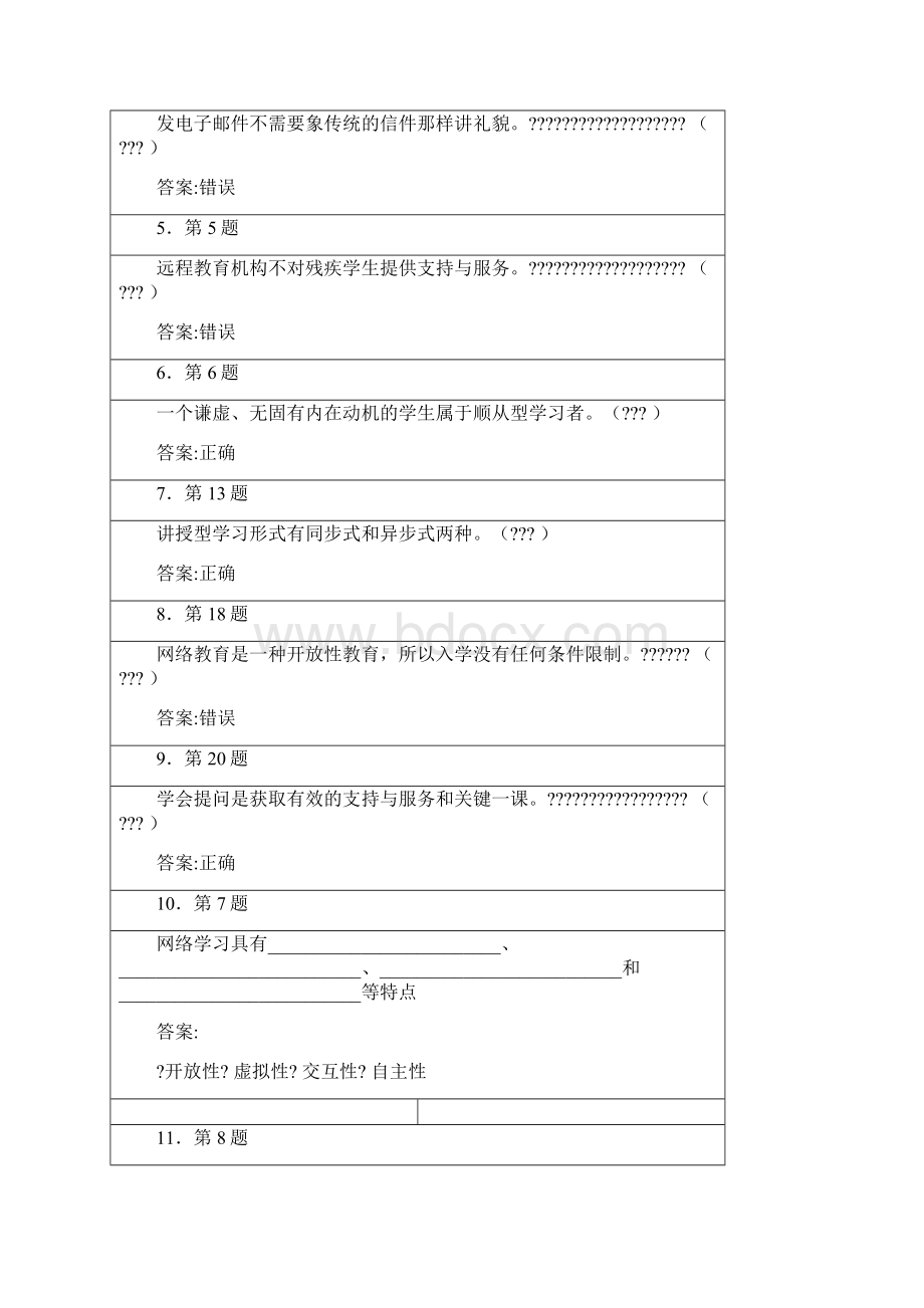 华师网院现代远程学习方法期末复习.docx_第2页