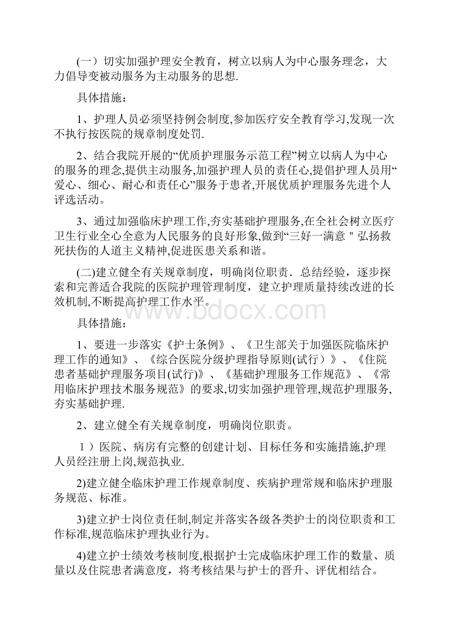 护理工作核心制度自查情况汇报.docx_第2页