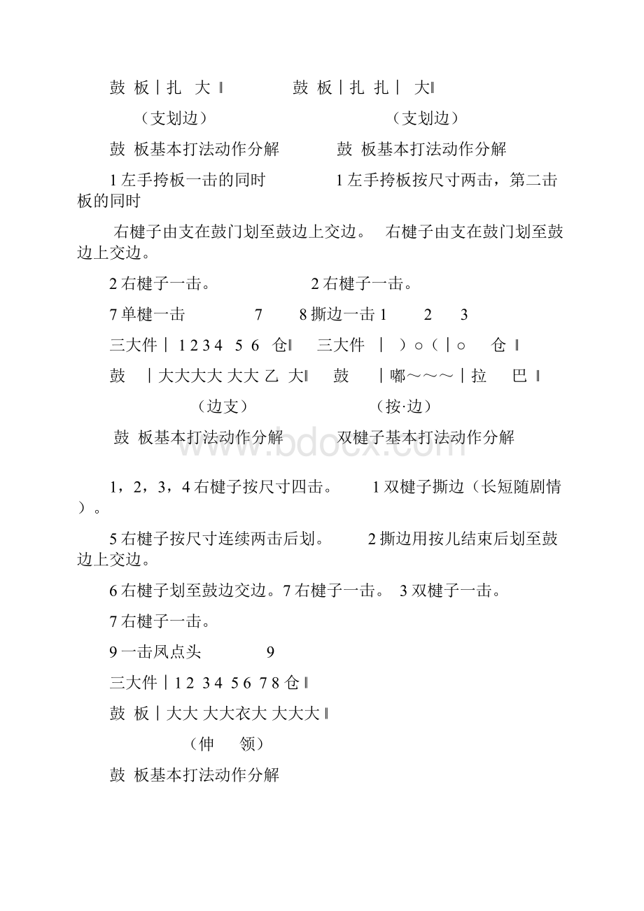 各种锣鼓点子打法基本动作分解.docx_第2页