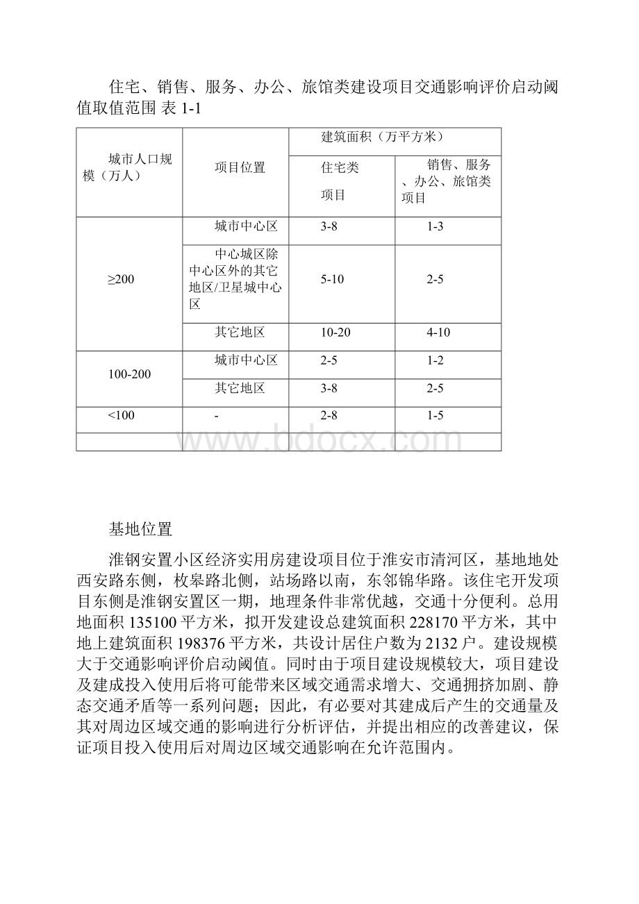 某居住小区交通影响评价.docx_第2页