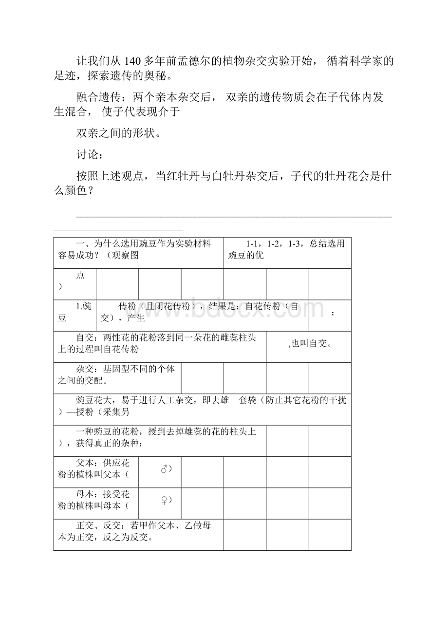 高中生物必修二全套教案.docx_第2页