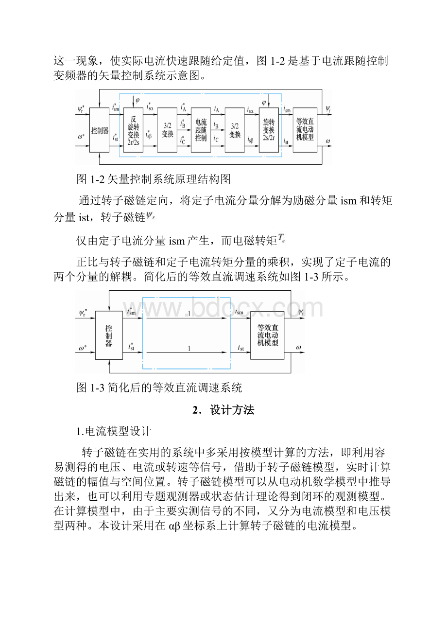 异步电机矢量控制Matlab仿真实验.docx_第2页