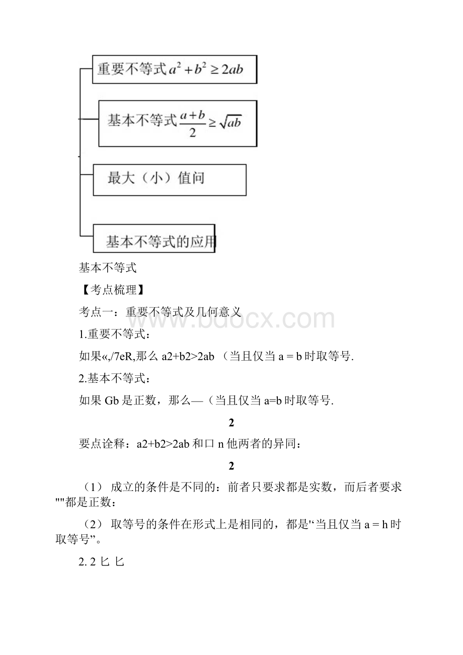 基本不等式知识梳理.docx_第2页