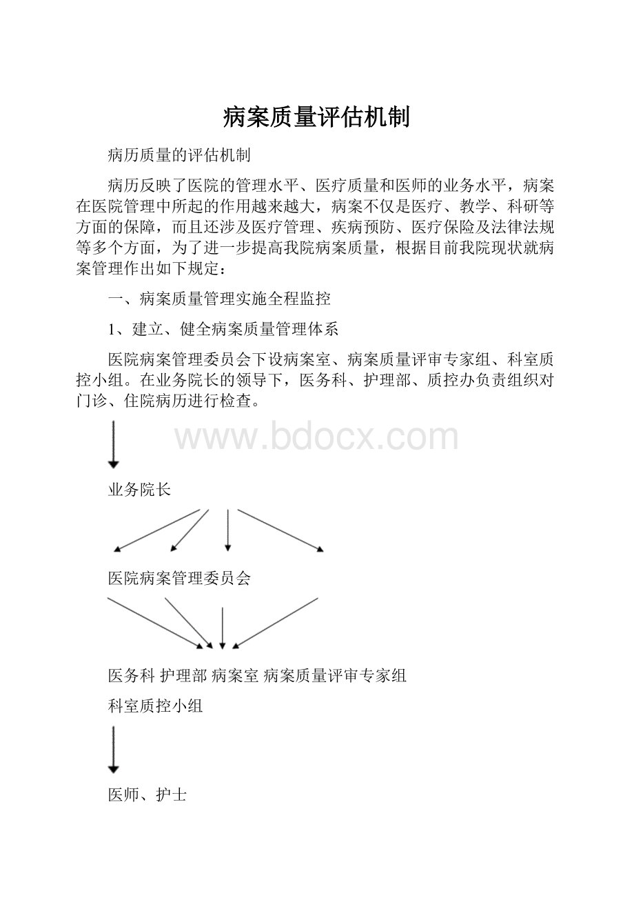 病案质量评估机制.docx