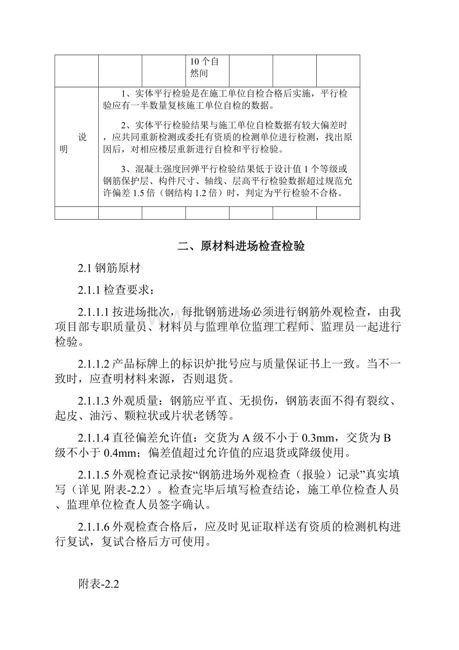 材料进场及实体结构质量检查方案.docx_第3页