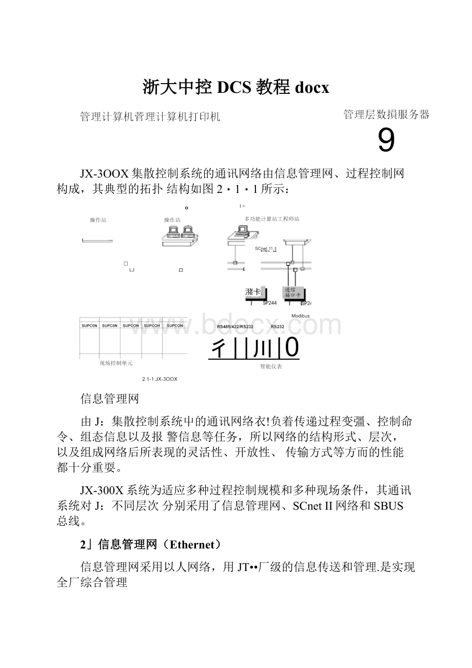 浙大中控DCS教程docx.docx_第1页