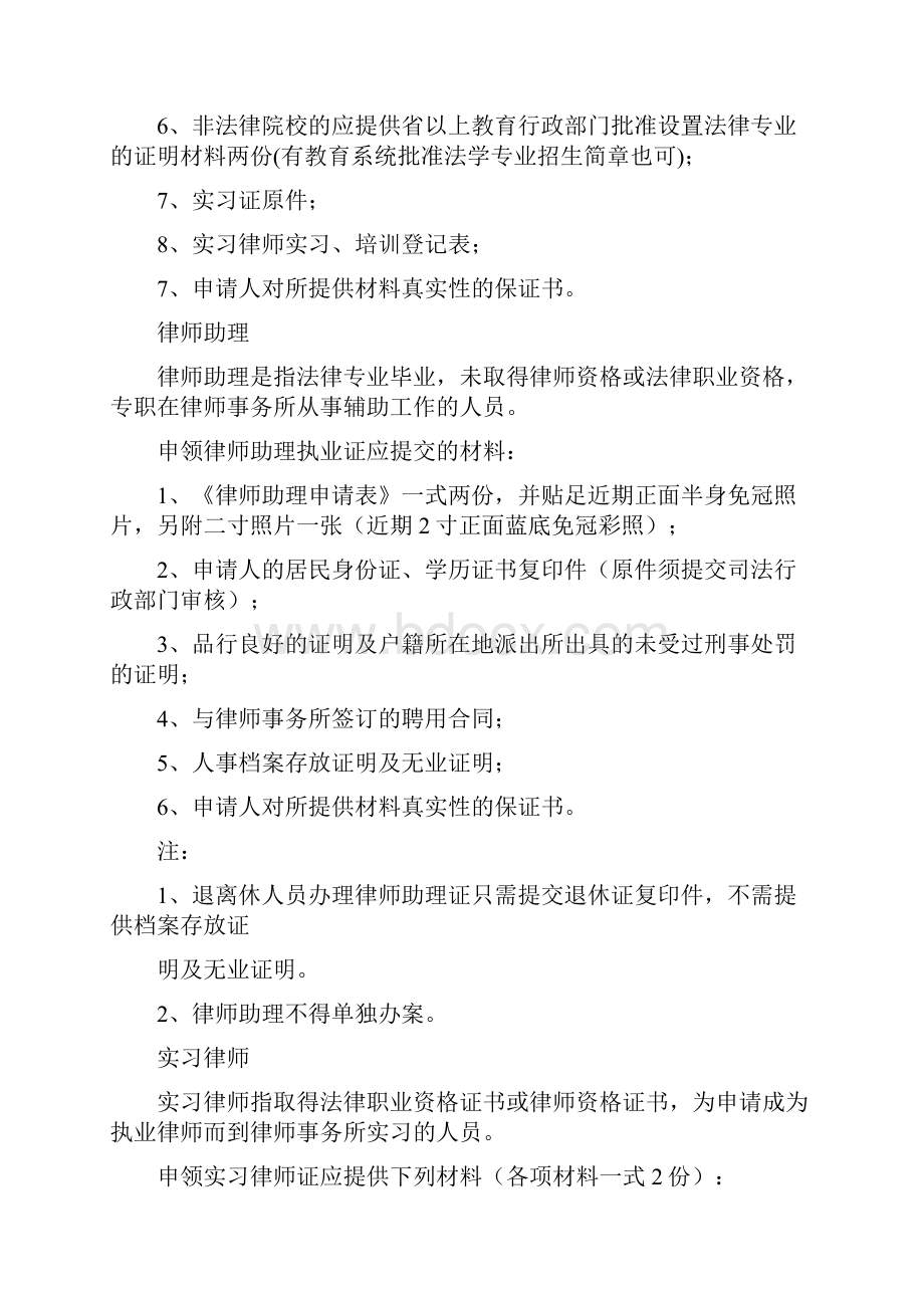 从事专职律师业务的保证书.docx_第3页