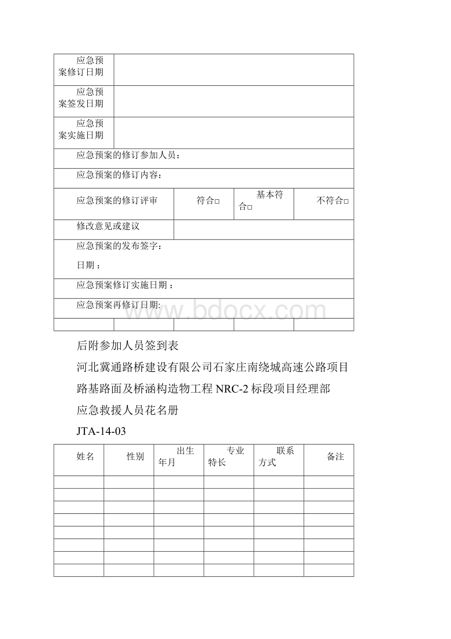 14章应急救援表格.docx_第2页