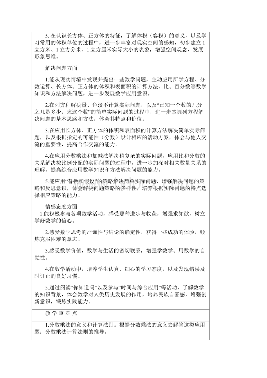 苏教版六年级数学上各单元教材分析.docx_第3页