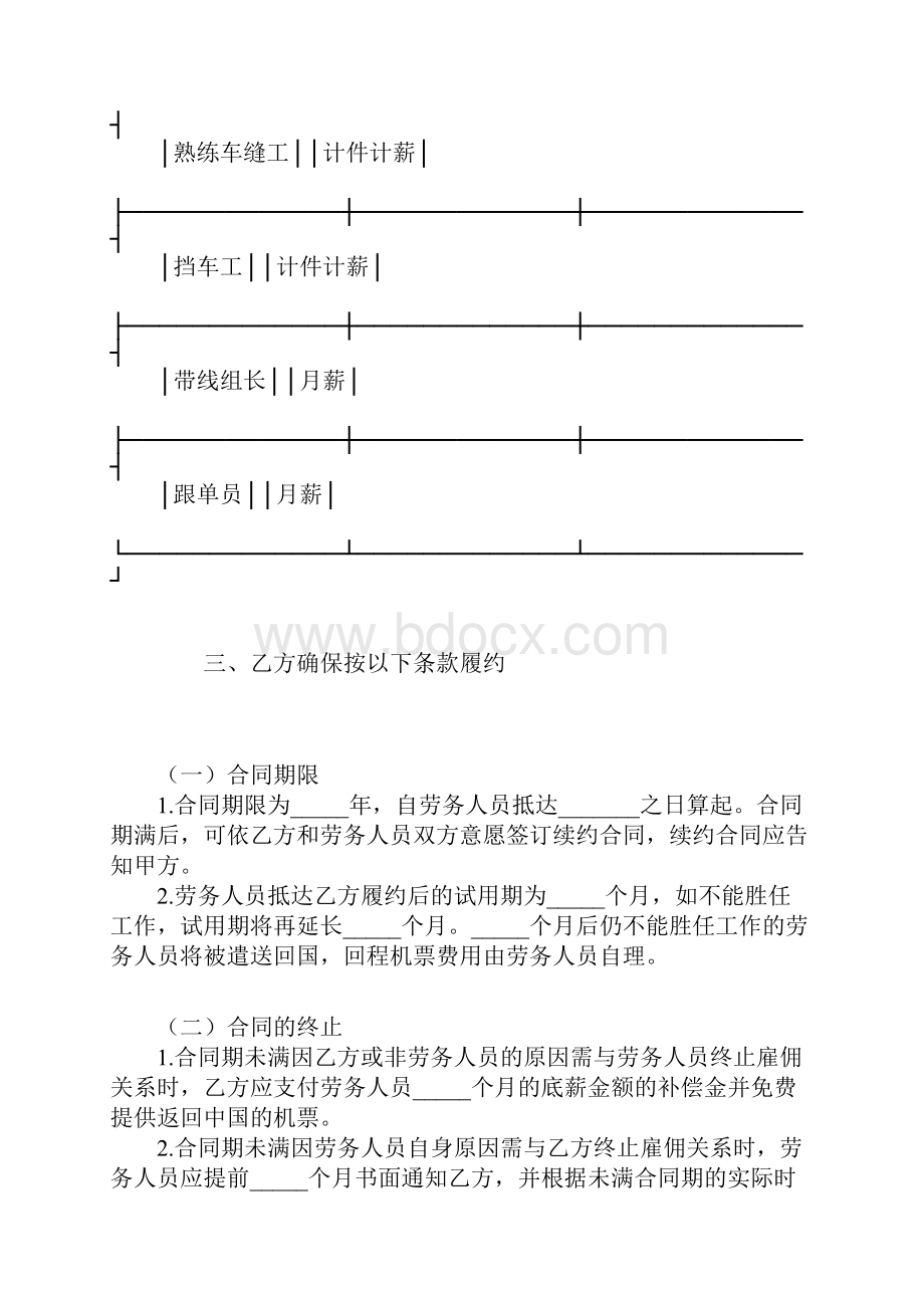 劳务合同外派劳务合同书范本.docx_第2页