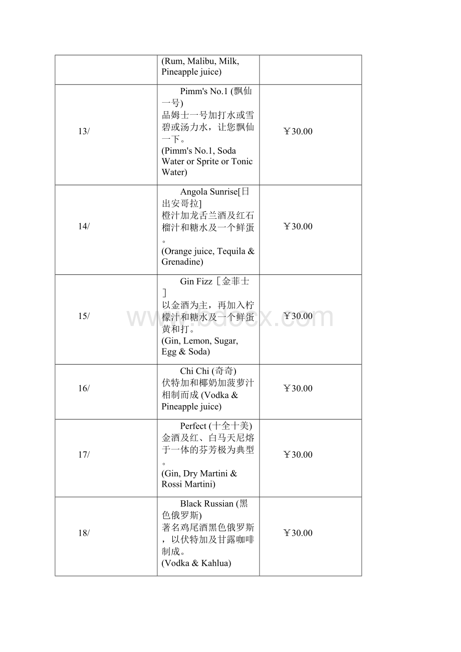 餐厅中英文菜单.docx_第3页