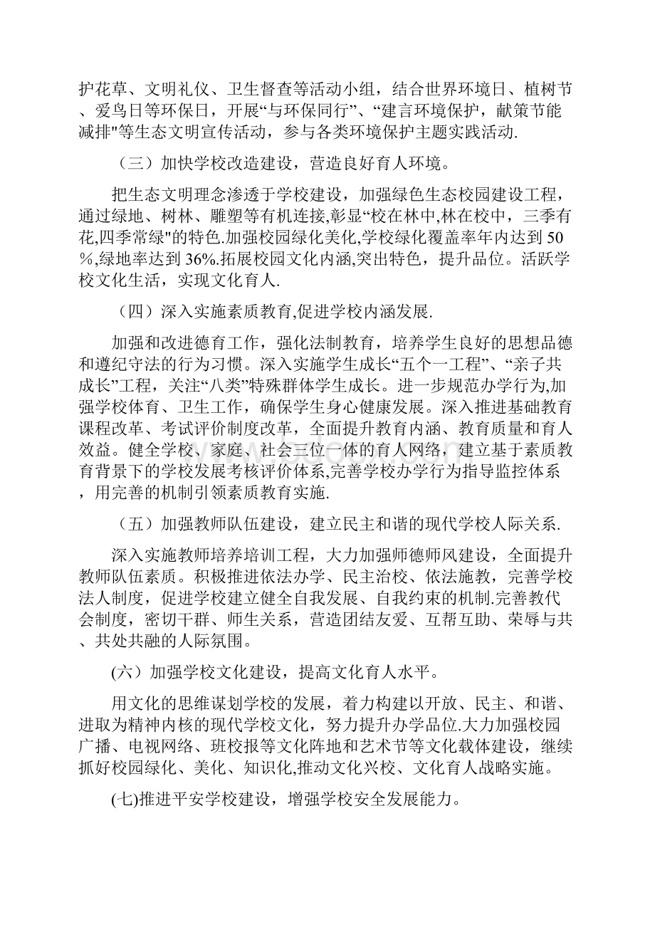 学校生态文明建设创建方案.docx_第2页