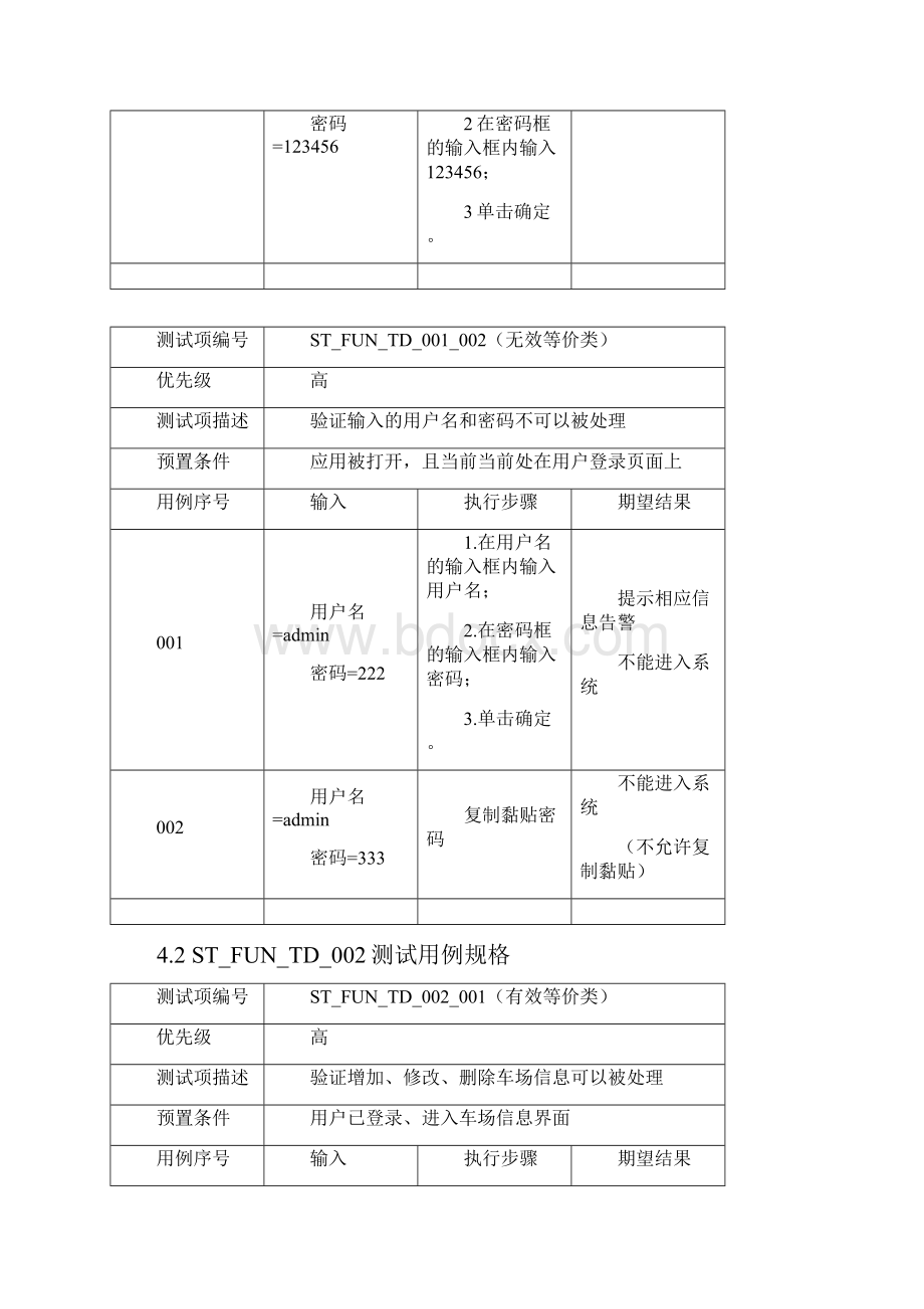 停车场管理系统测试用例设计报告草稿.docx_第3页