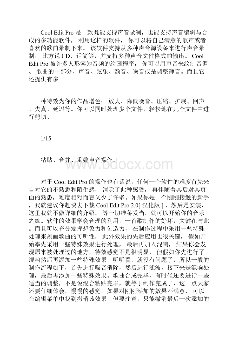 音乐实习报告总结.docx_第2页