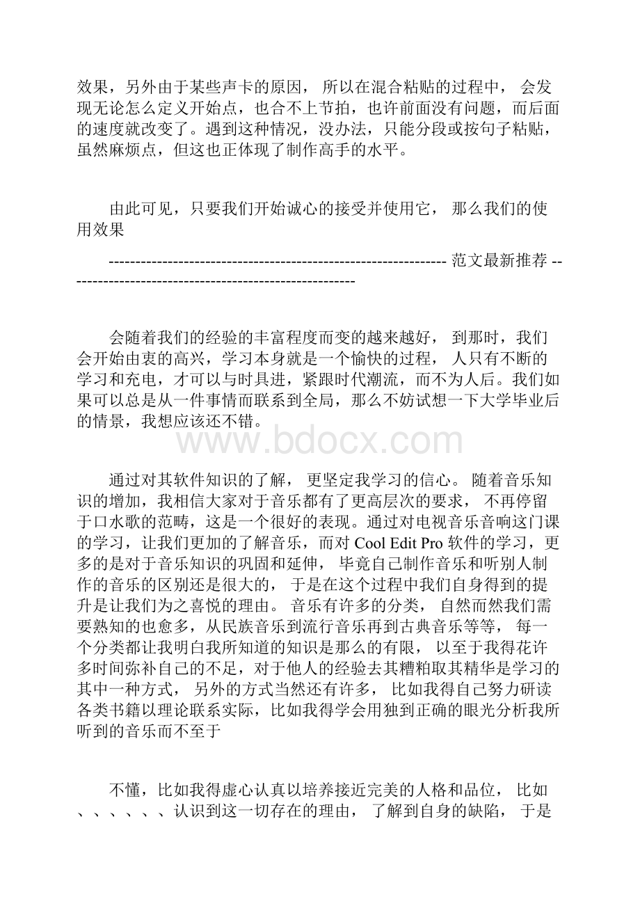 音乐实习报告总结.docx_第3页