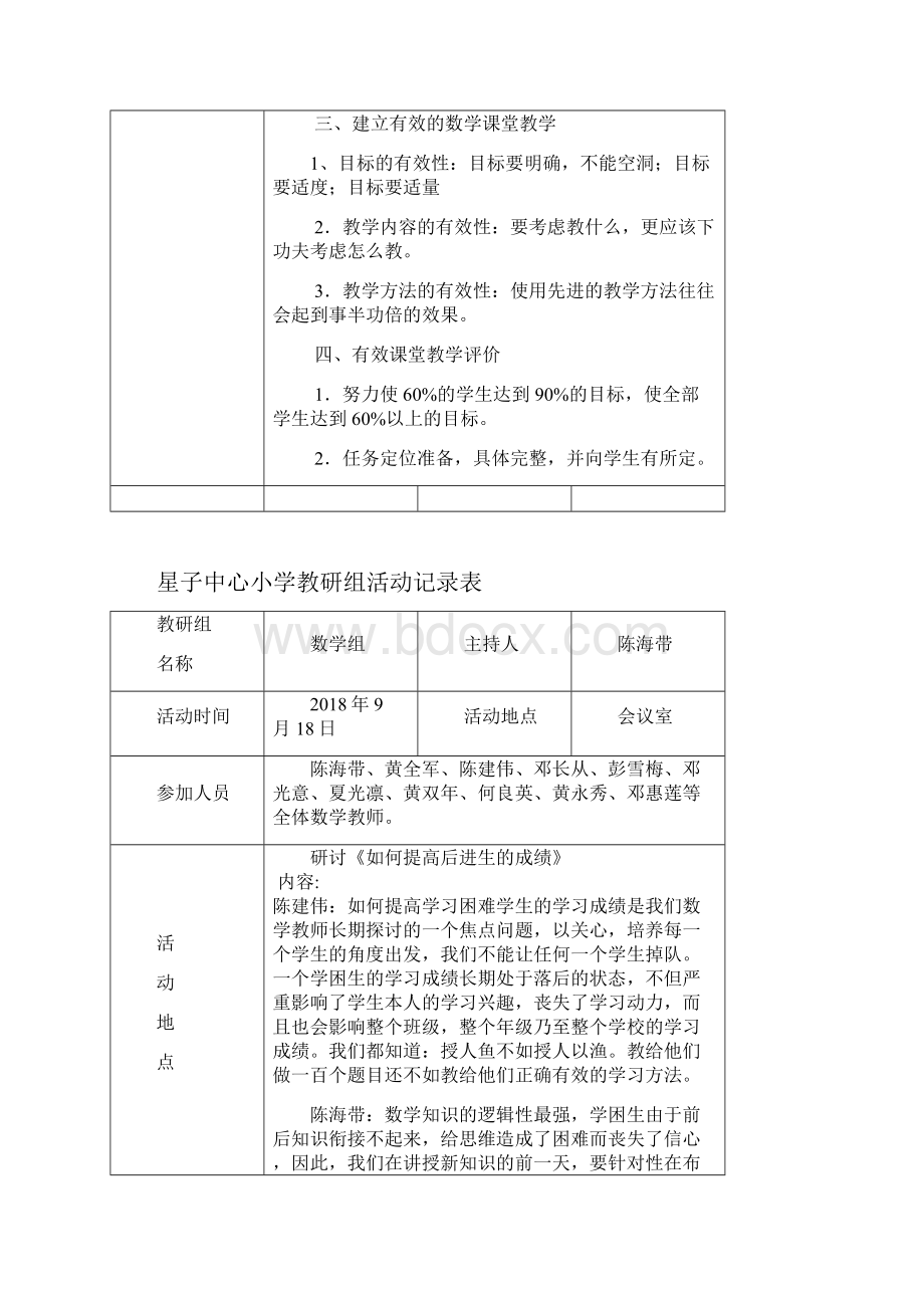 星子中心小学教研组活动记录表.docx_第2页