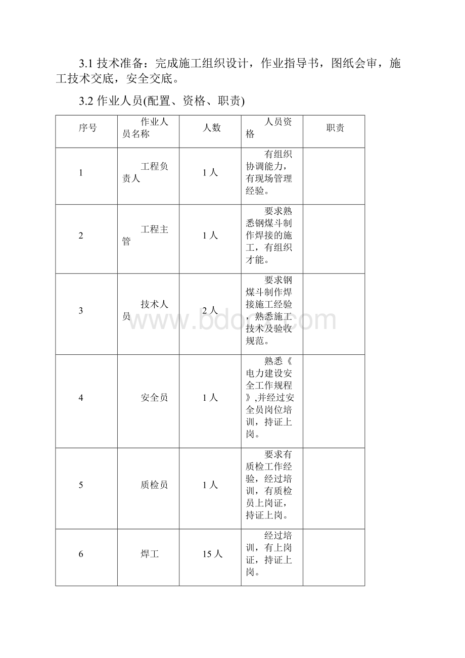 钢煤斗施工作业指导书.docx_第2页