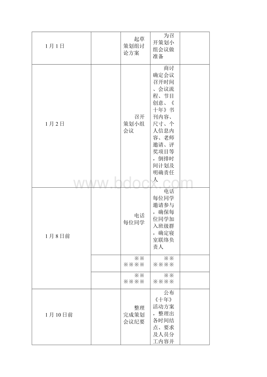 同学聚会活动方案 分工.docx_第2页