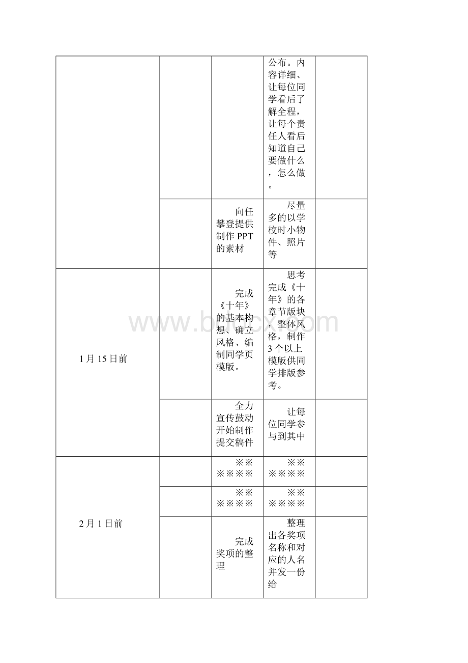 同学聚会活动方案 分工.docx_第3页