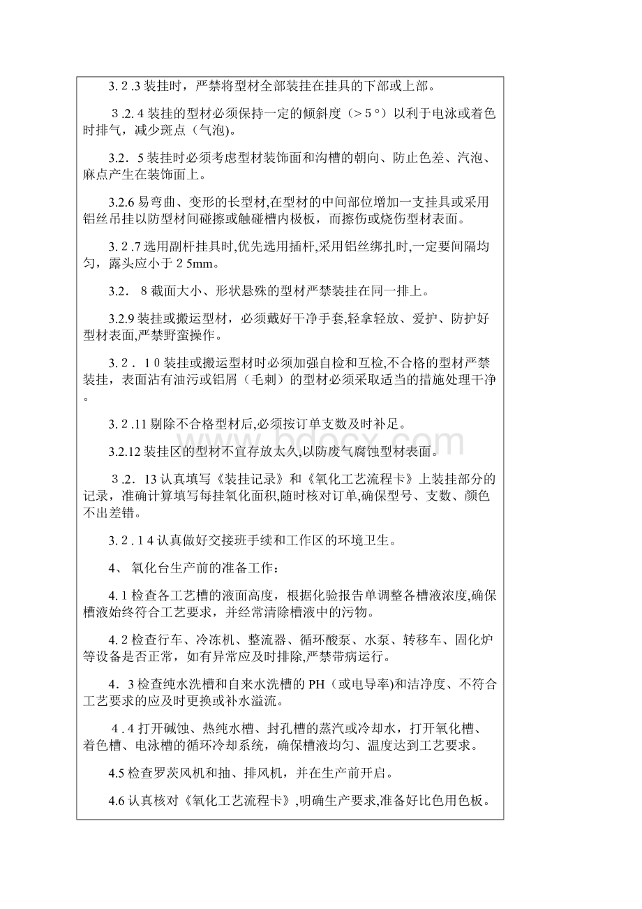 铝及铝合金阳极氧化工艺规程.docx_第2页