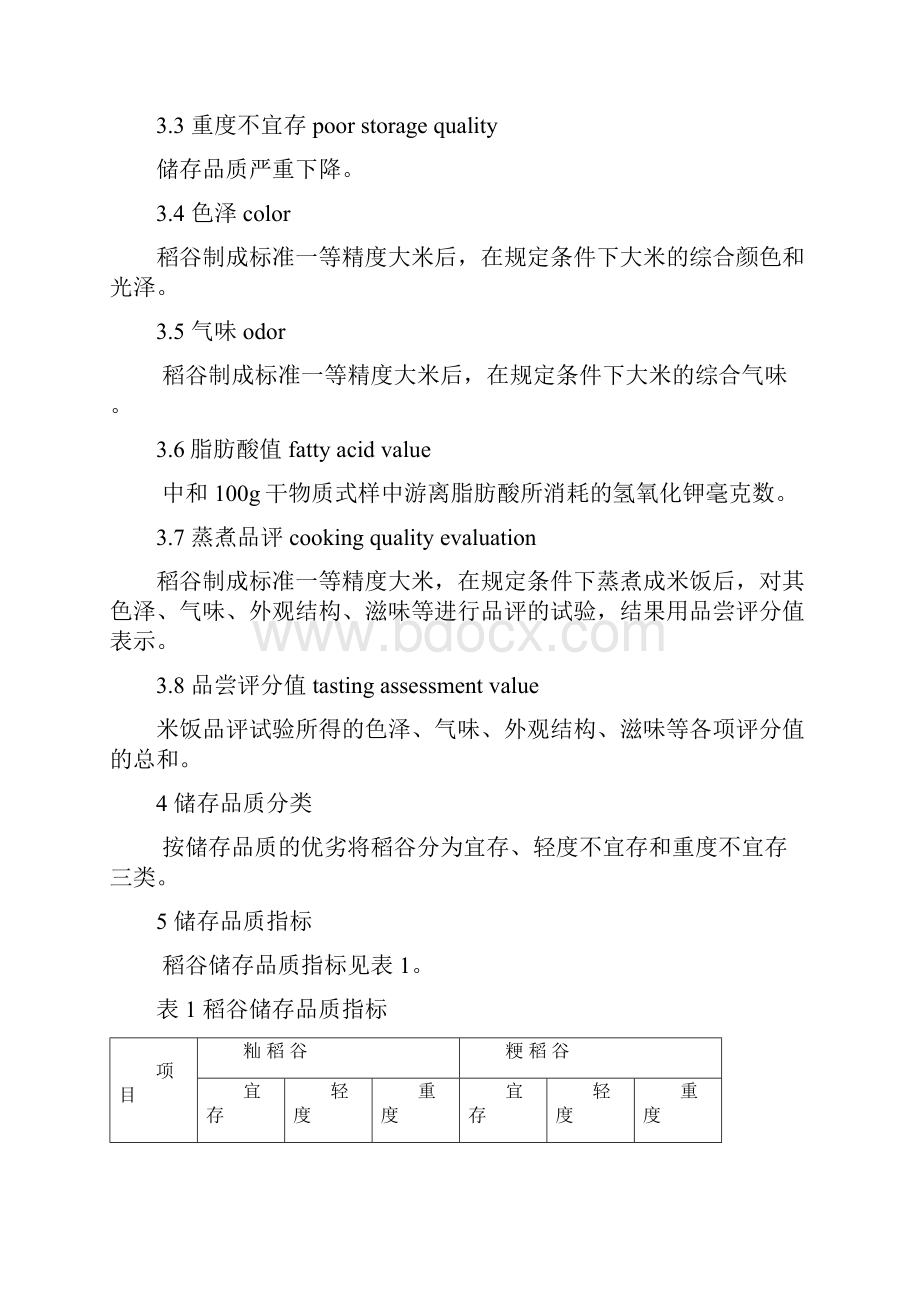 稻 谷 储 存 品 质 判 定 规 则.docx_第2页