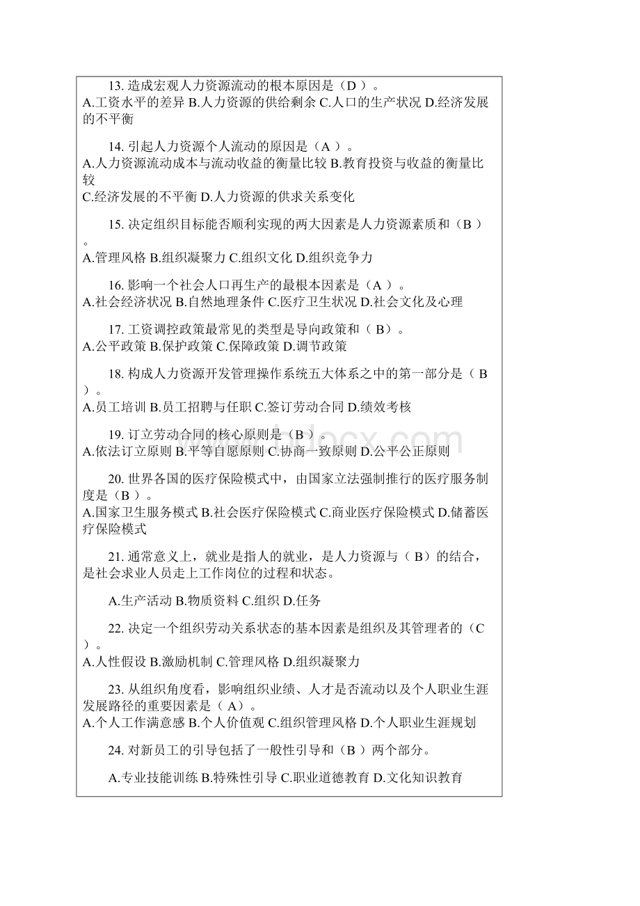 人力资源试题.docx_第2页